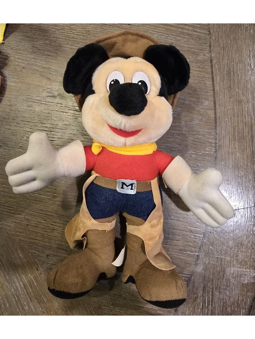 Vintage Disney Cowboy Sheriff Mickey Mouse Walt Disney World